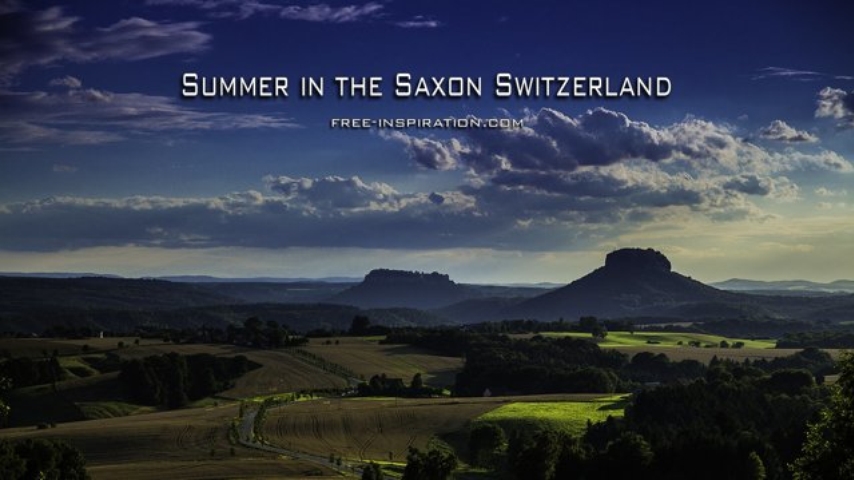 Summer in the Saxon Switzerland